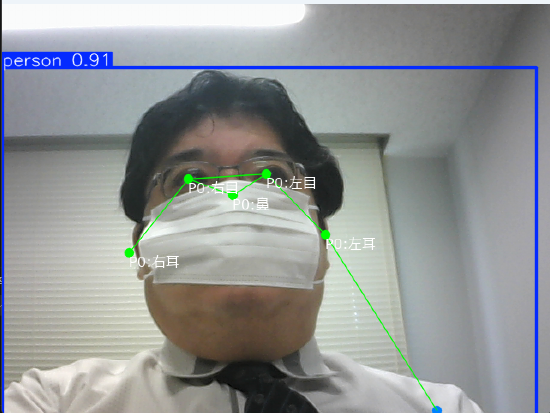 YOLOv11による2次元姿勢推定