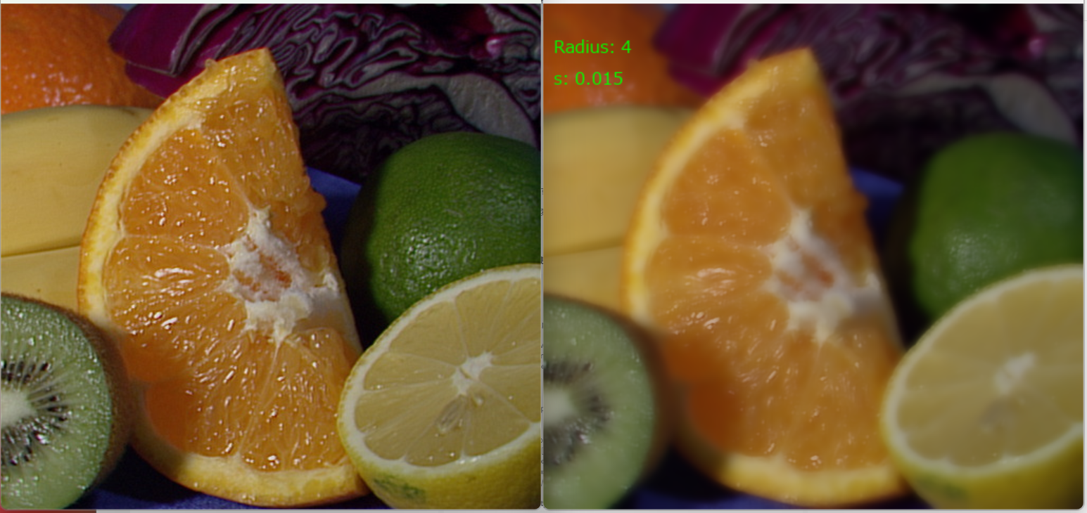 SVD ガイデッドフィルタ画像処理