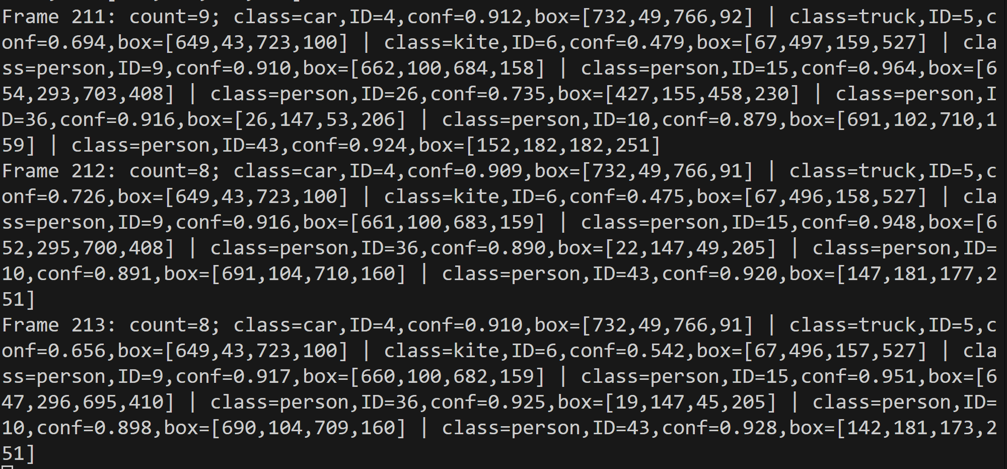 RT-DETRv2物体検出