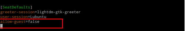 LightDM No Guest Example 1