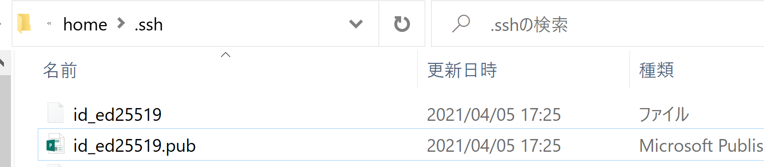MobaXterm フォルダ構造例
